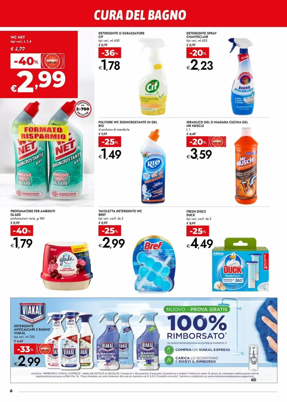 Volantino promozionale Bennet  valide dal 08/01/2026 - Pagina 6.