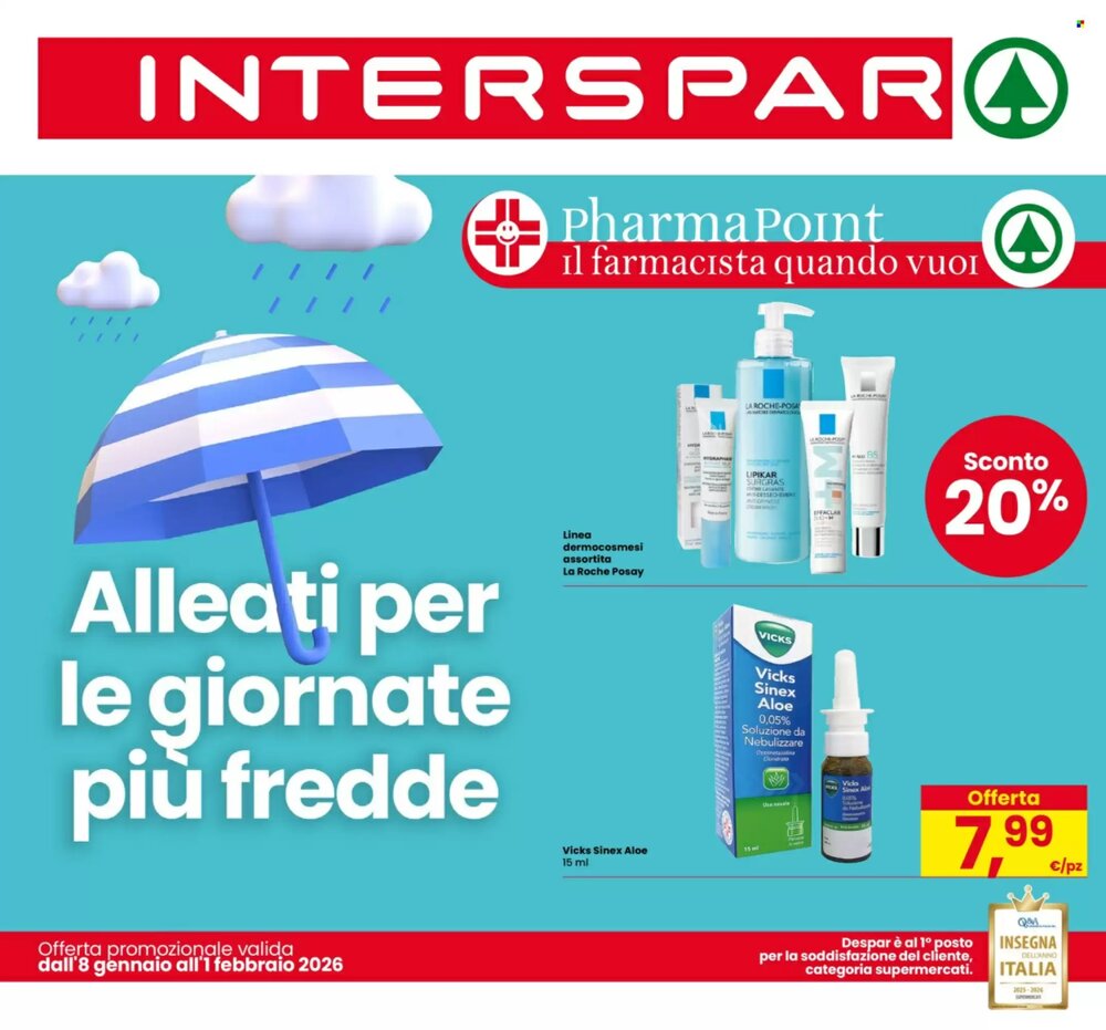 Volantino promozionale Interspar  valide dal 08/01/2026 - Pagina 1.