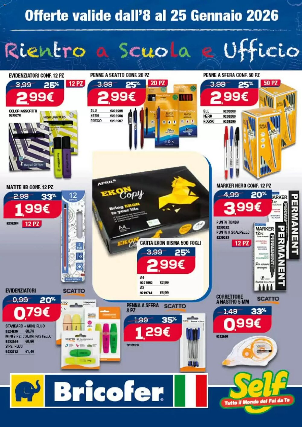 Volantino promozionale Self  valide dal 08/01/2026 - Pagina 2.