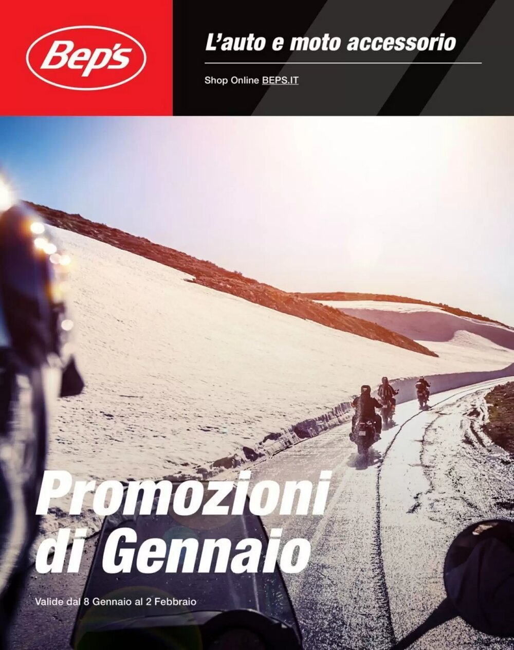 Volantino promozionale Bep's  valide dal 08/01/2026 - Pagina 1.