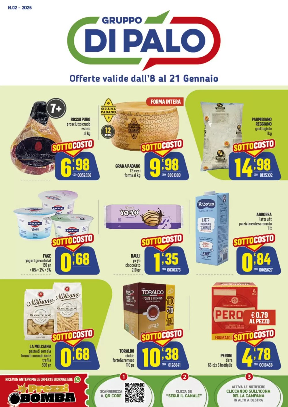 Volantino promozionale Gruppo di Palo  valide dal 08/01/2026 - Pagina 1.