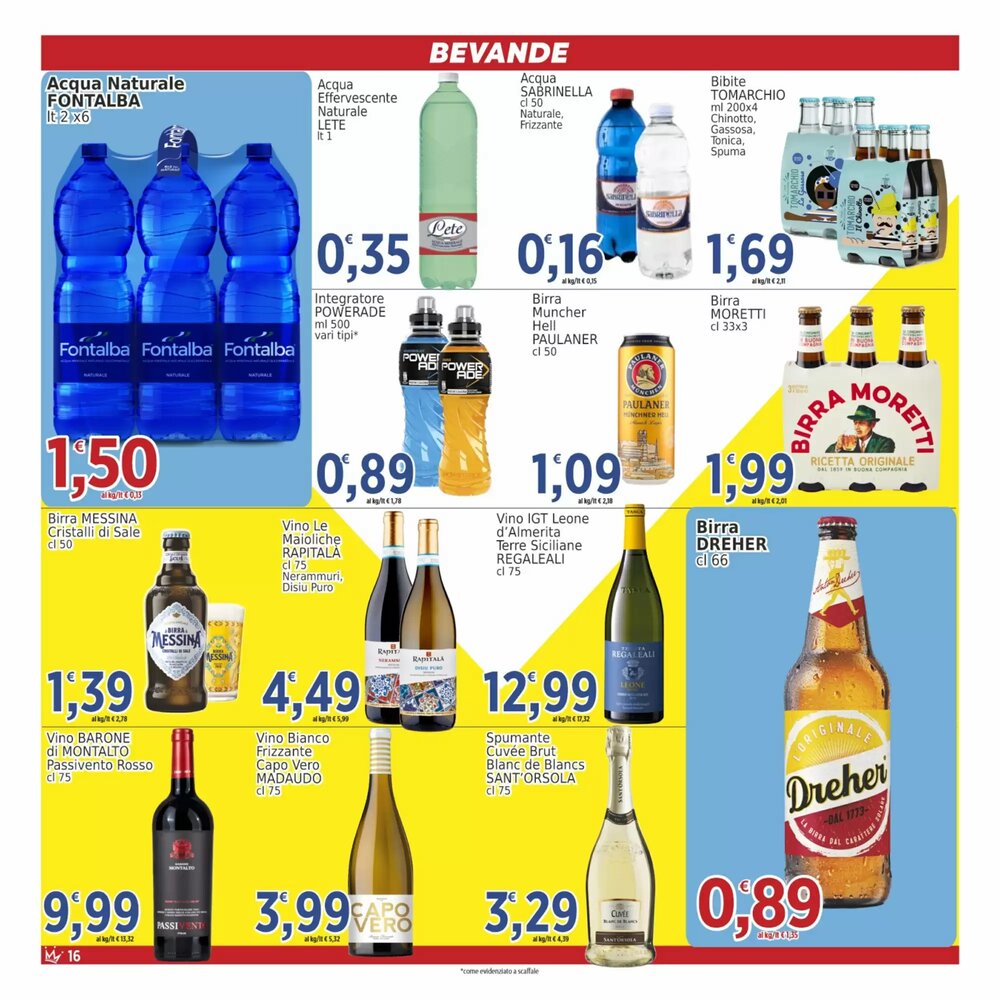 Volantino promozionale Market Ingross  valide dal 08/01/2026 - Pagina 16.