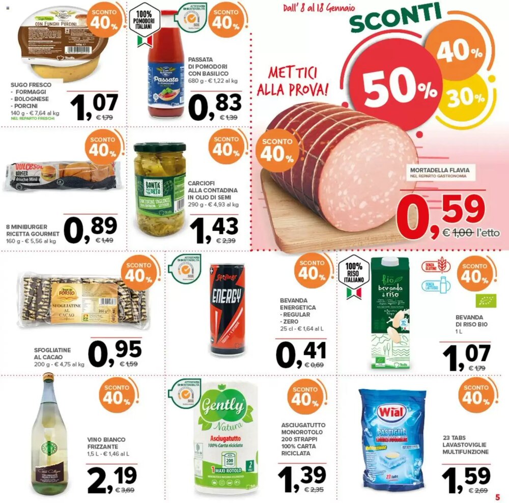 Volantino promozionale Todis  valide dal 08/01/2026 - Pagina 5.