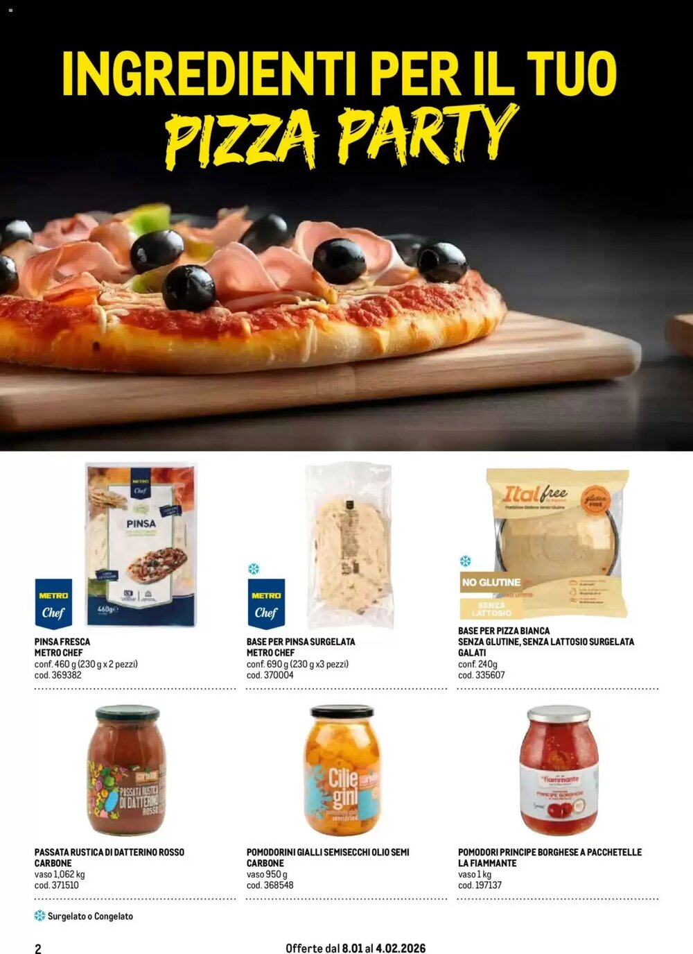 Volantino promozionale Metro  valide dal 08/01/2026 - Pagina 2.
