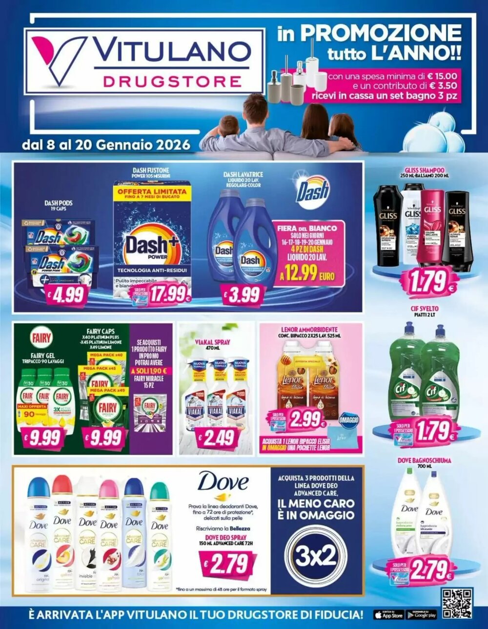 Volantino promozionale Vitulano Drugstore  valide dal 08/01/2026 - Pagina 1.