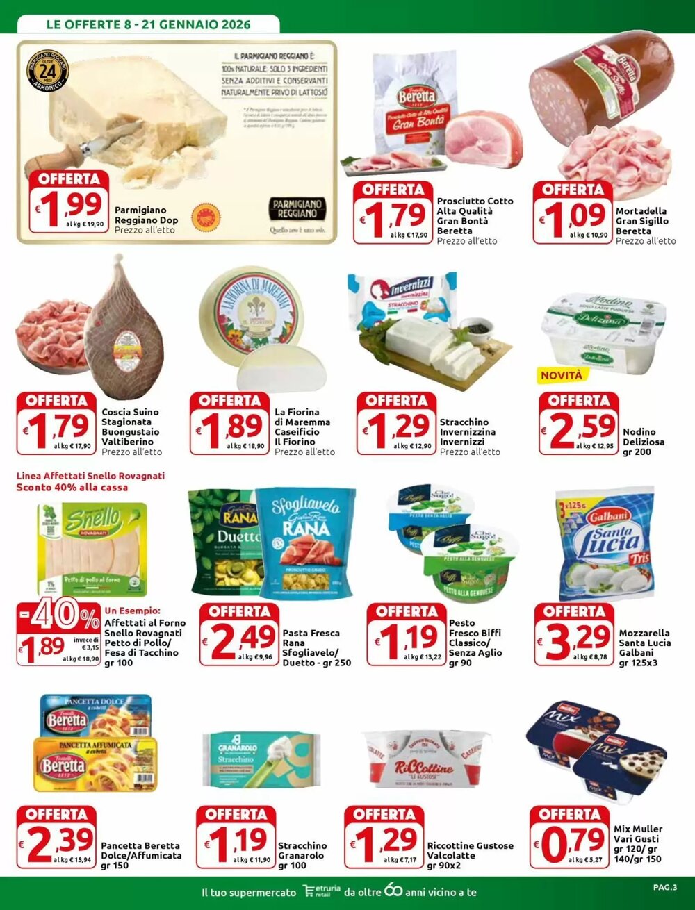 Volantino promozionale Carrefour Express  valide dal 08/01/2026 - Pagina 3.