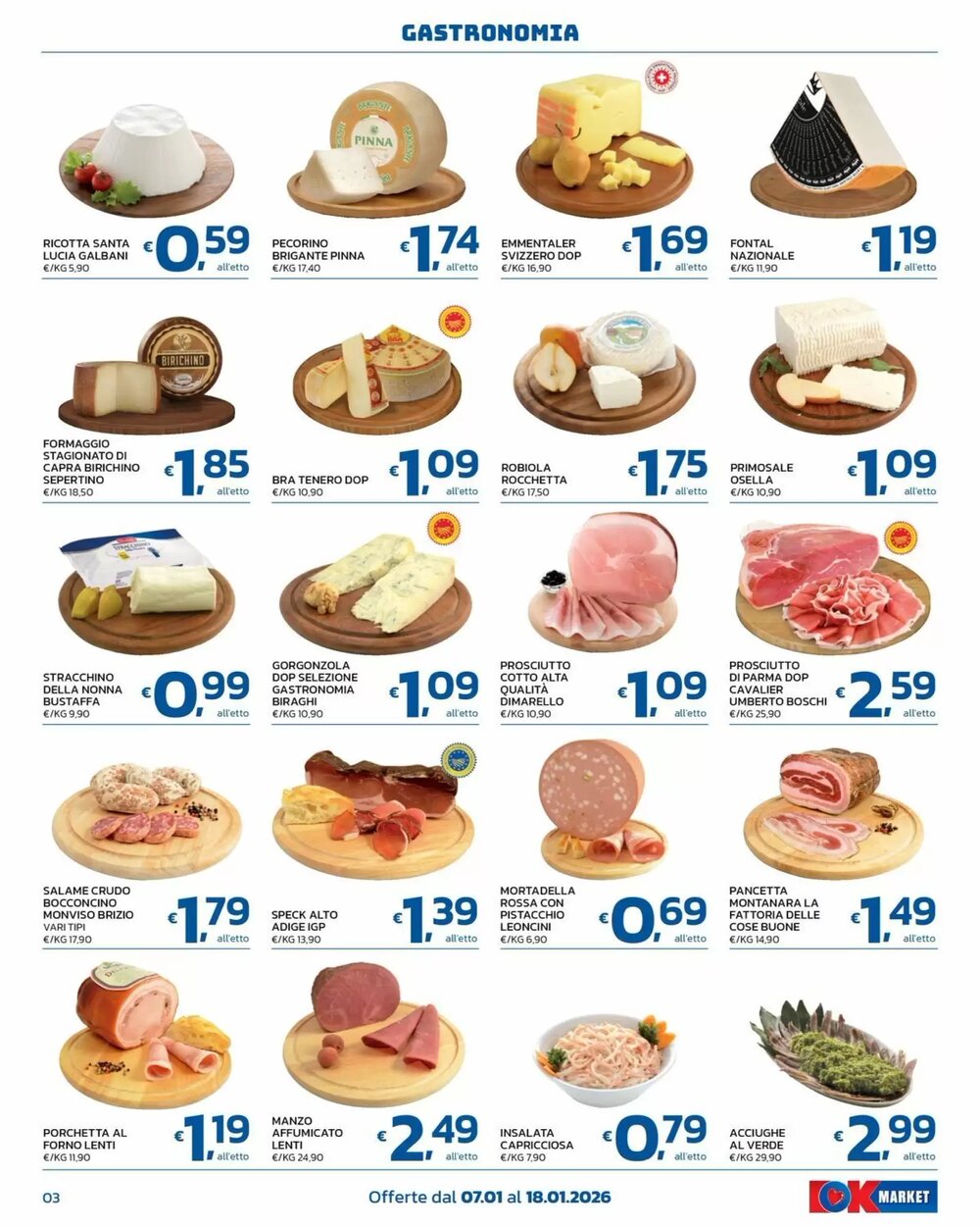 Volantino promozionale Ok Market  valide dal 08/01/2026 - Pagina 3.