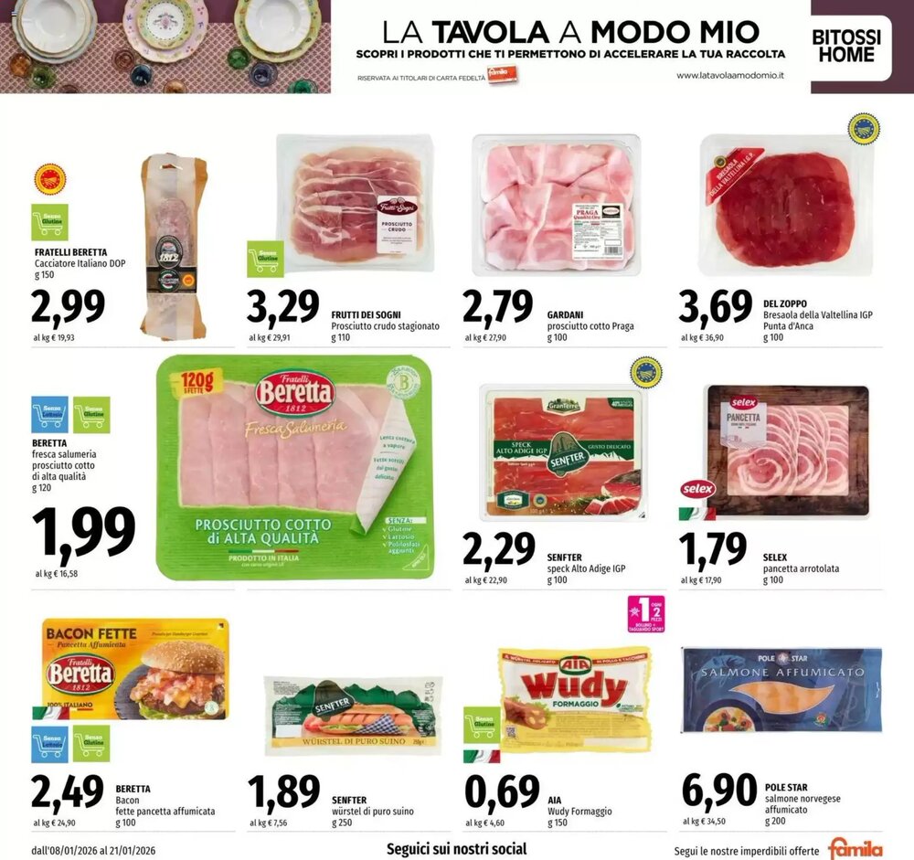 Volantino promozionale Famila  valide dal 08/01/2026 - Pagina 11.