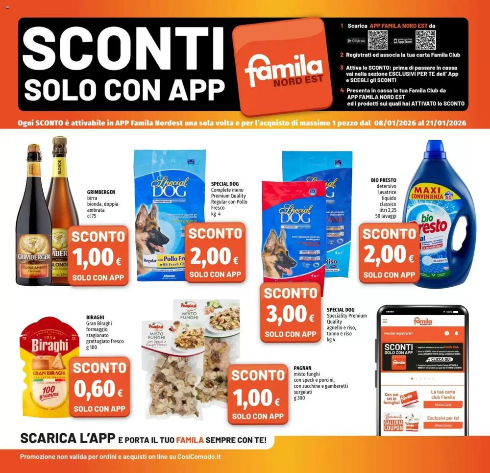 Volantino promozionale Famila  valide dal 08/01/2026 - Pagina 15.