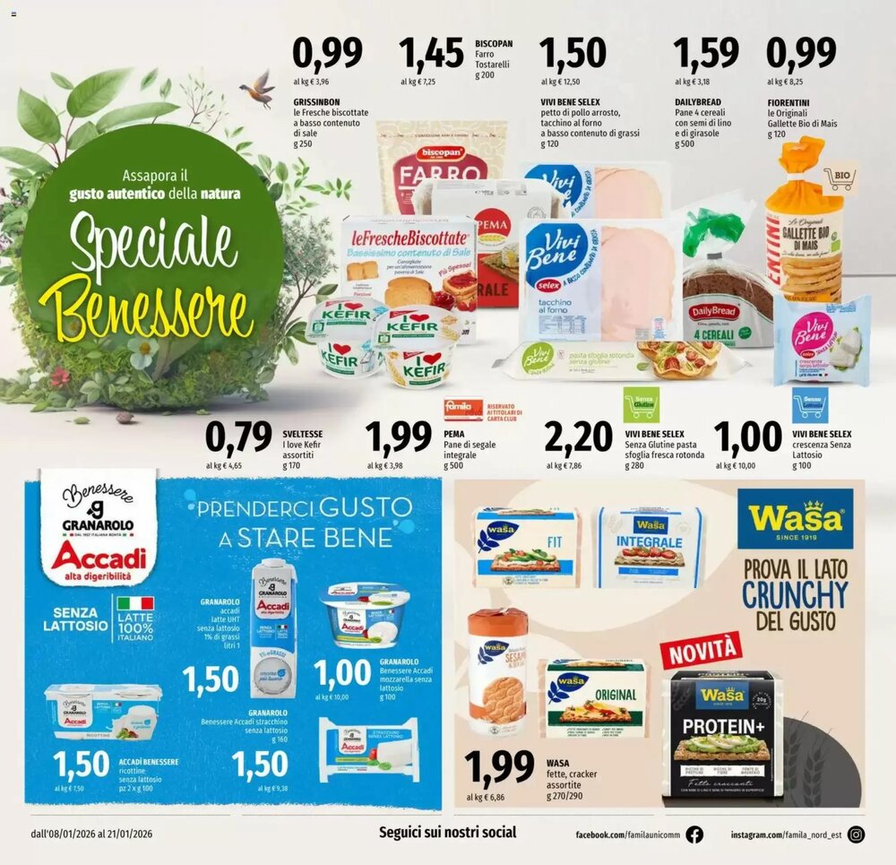 Volantino promozionale Famila  valide dal 08/01/2026 - Pagina 16.