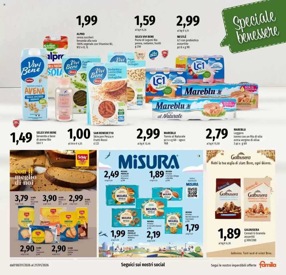 Volantino promozionale Famila  valide dal 08/01/2026 - Pagina 17.