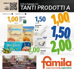 Volantino promozionale Famila  valide dal 08/01/2026 - Pagina 1.