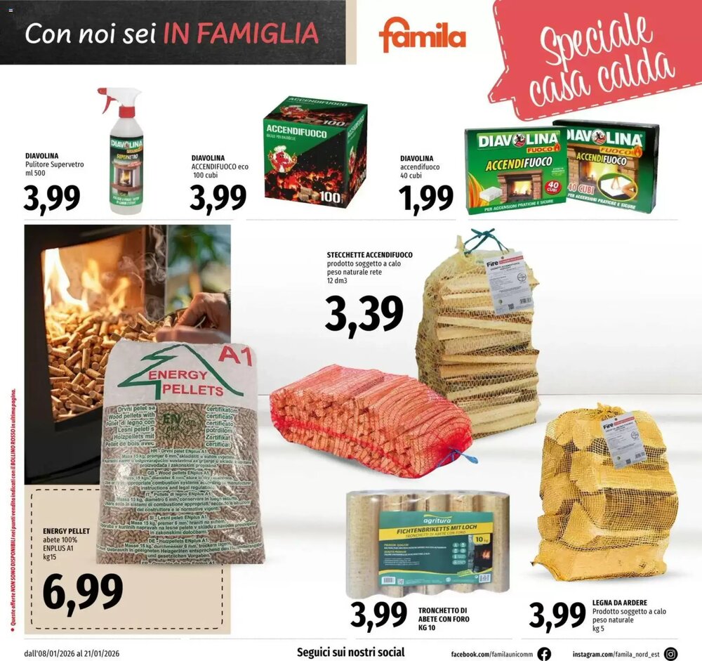 Volantino promozionale Famila  valide dal 08/01/2026 - Pagina 26.