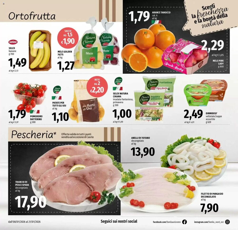 Volantino promozionale Famila  valide dal 08/01/2026 - Pagina 8.