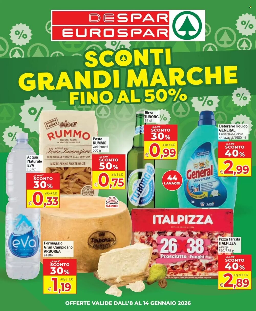 Volantino promozionale Despar  valide dal 08/01/2026 - Pagina 1.