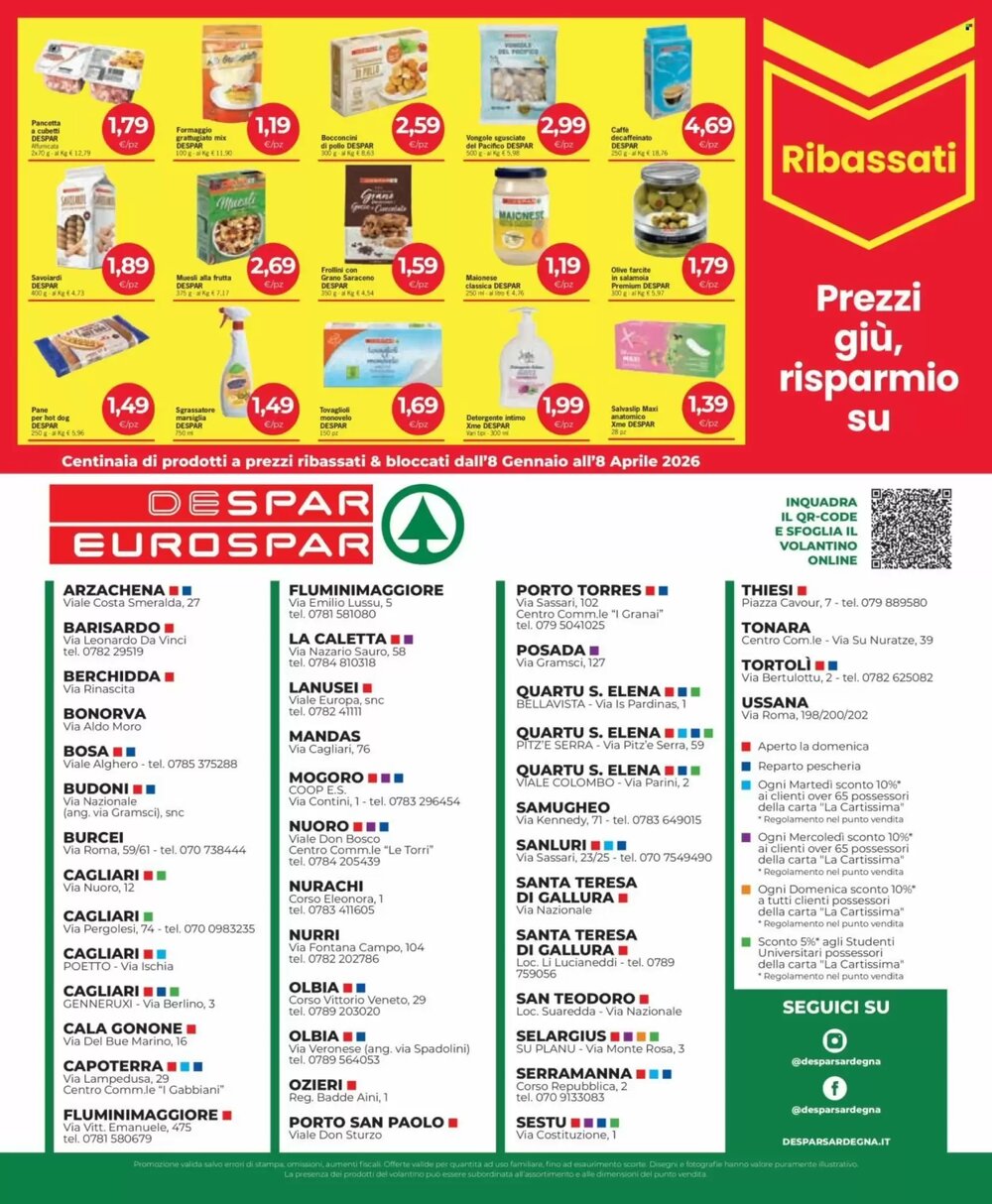 Volantino promozionale Despar  valide dal 08/01/2026 - Pagina 12.