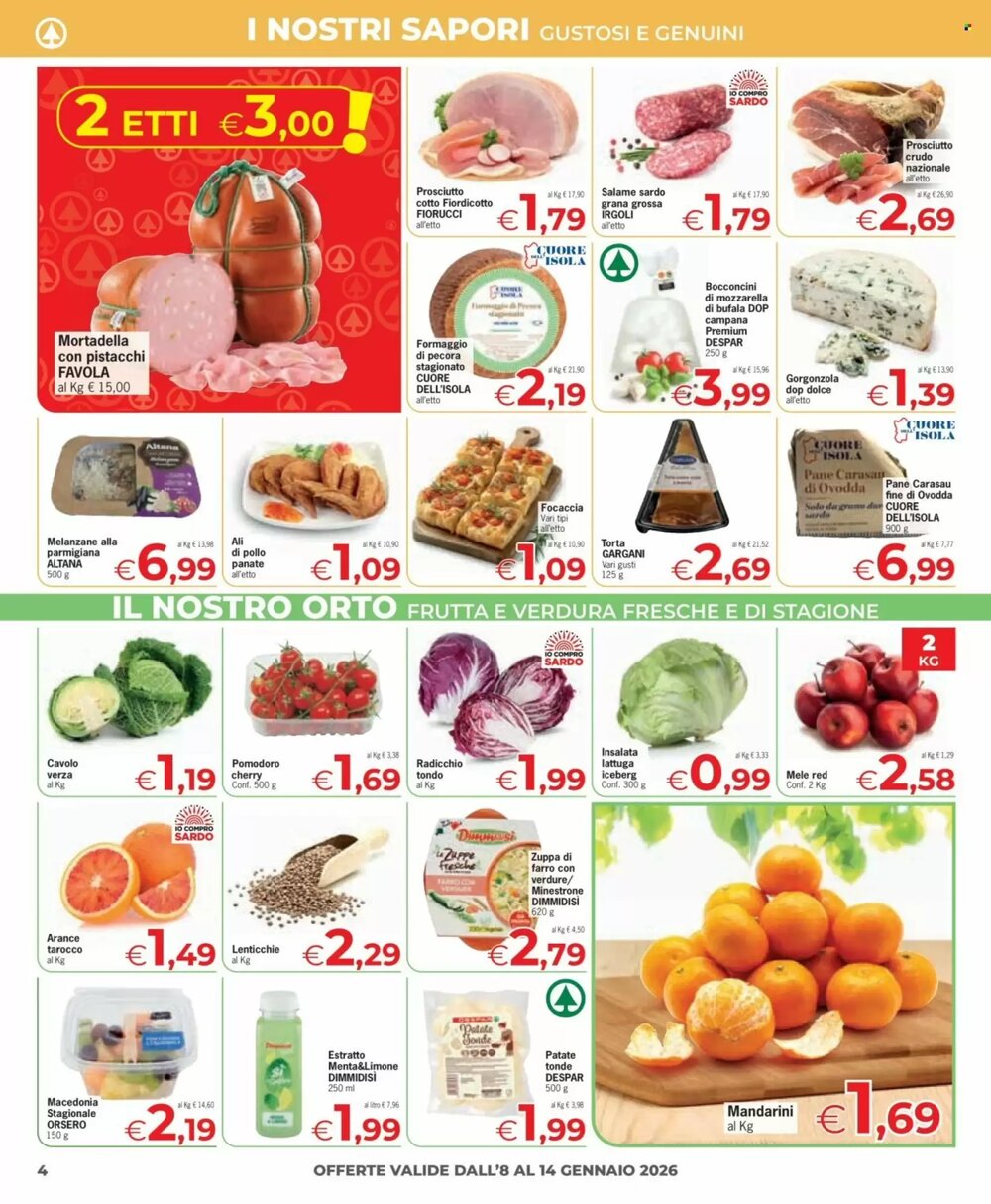 Volantino promozionale Despar  valide dal 08/01/2026 - Pagina 4.