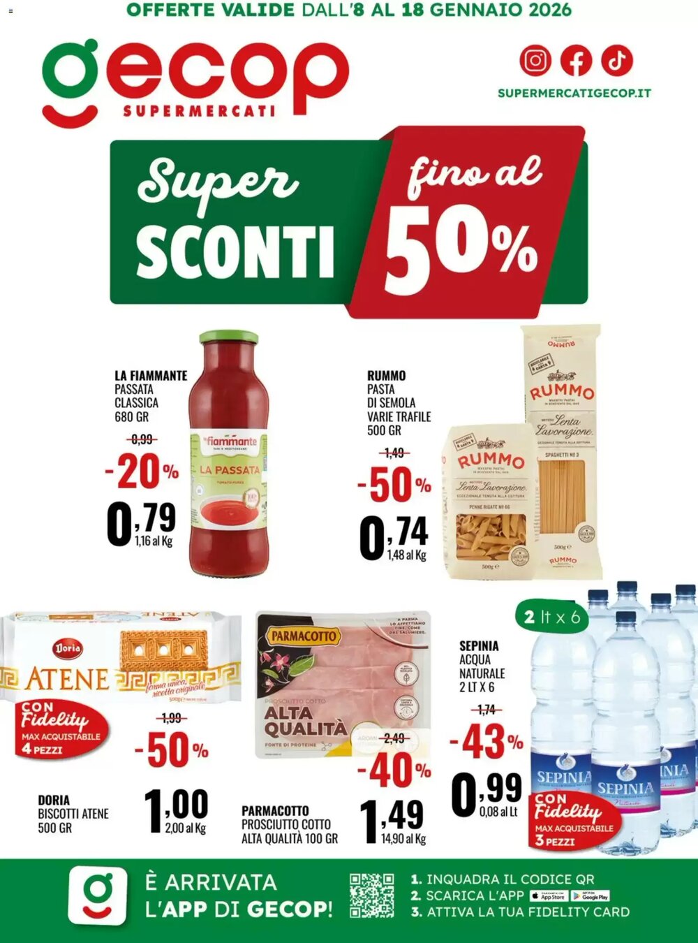 Volantino promozionale Gecop  valide dal 08/01/2026 - Pagina 1.