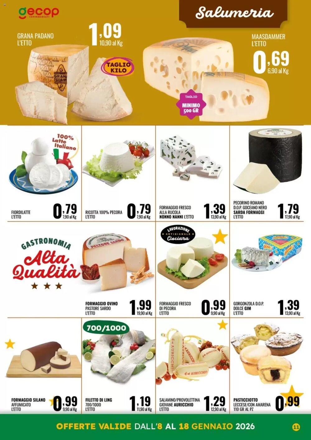 Volantino promozionale Gecop  valide dal 08/01/2026 - Pagina 11.