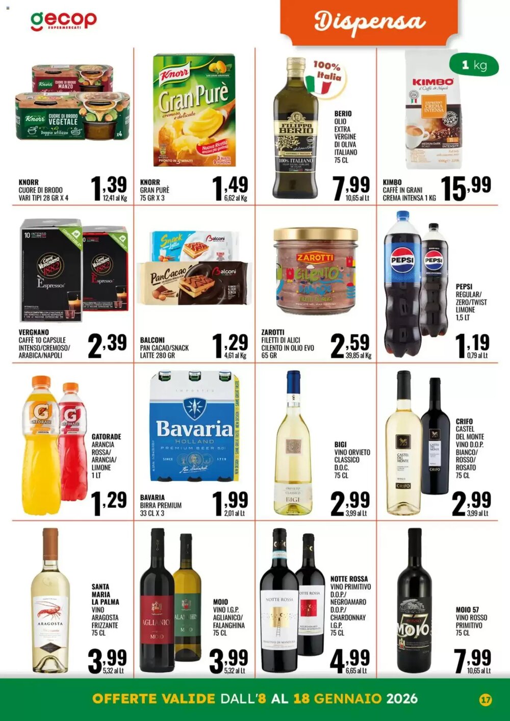 Volantino promozionale Gecop  valide dal 08/01/2026 - Pagina 17.
