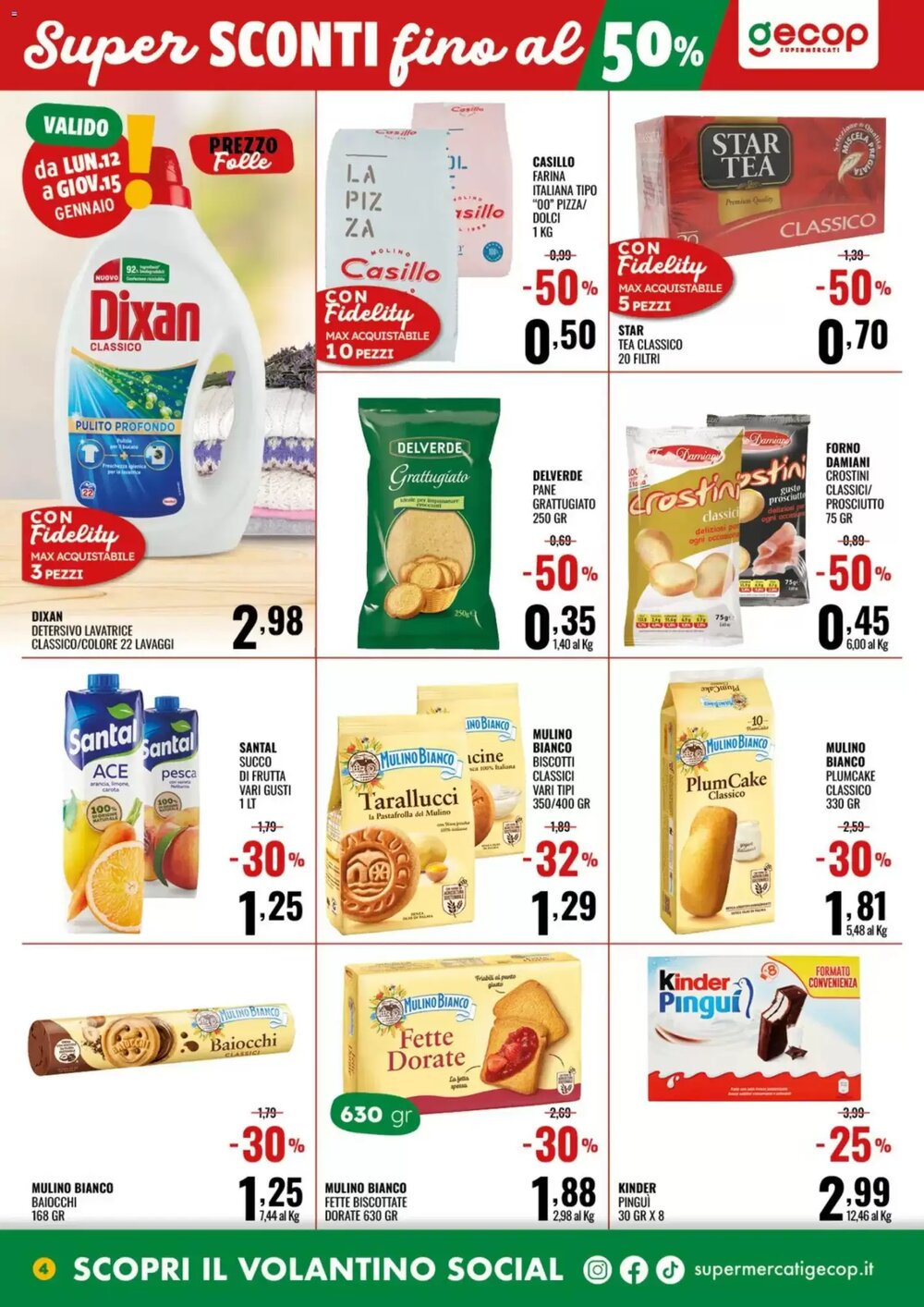 Volantino promozionale Gecop  valide dal 08/01/2026 - Pagina 4.