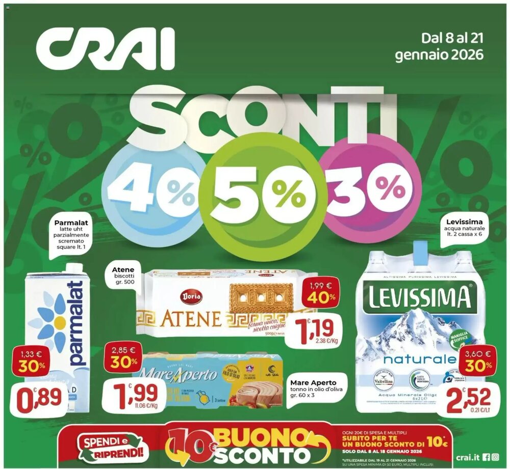 Volantino promozionale Crai  valide dal 08/01/2026 - Pagina 3.