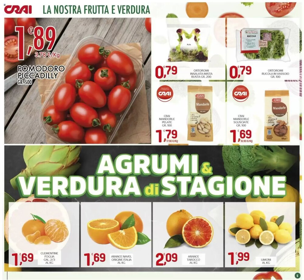 Volantino promozionale Crai  valide dal 08/01/2026 - Pagina 5.
