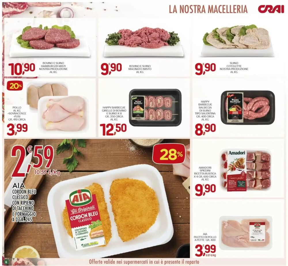 Volantino promozionale Crai  valide dal 08/01/2026 - Pagina 6.