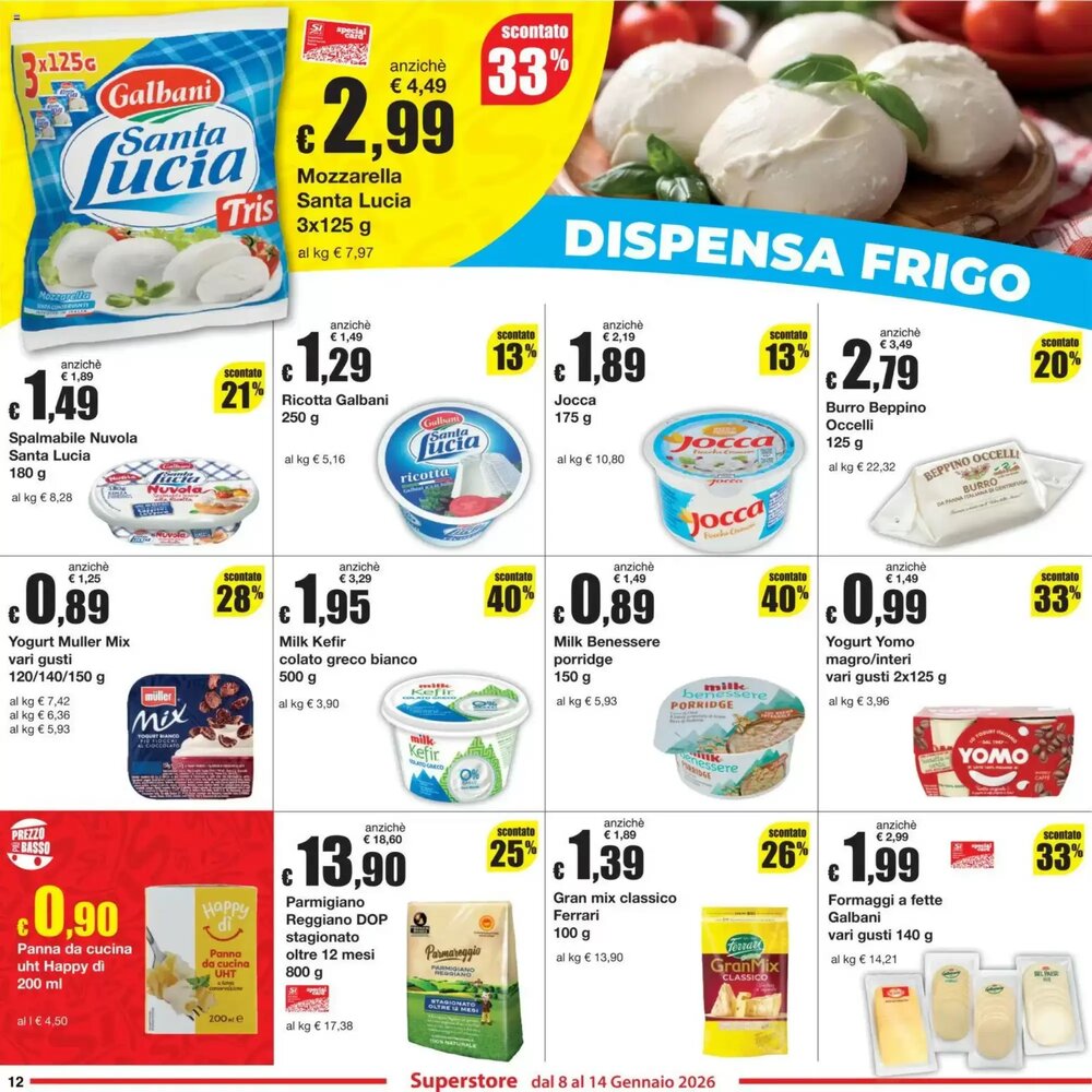 Volantino promozionale Sì con te  valide dal 08/01/2026 - Pagina 12.