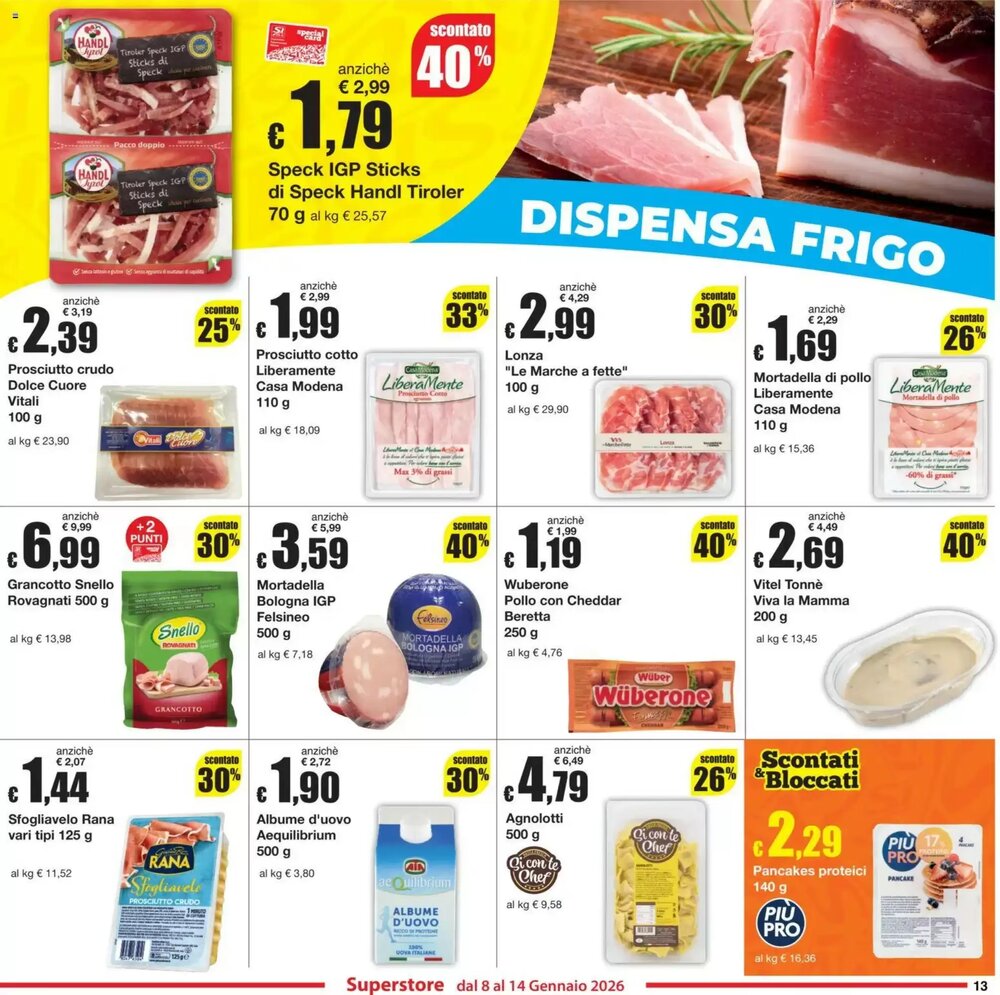 Volantino promozionale Sì con te  valide dal 08/01/2026 - Pagina 13.