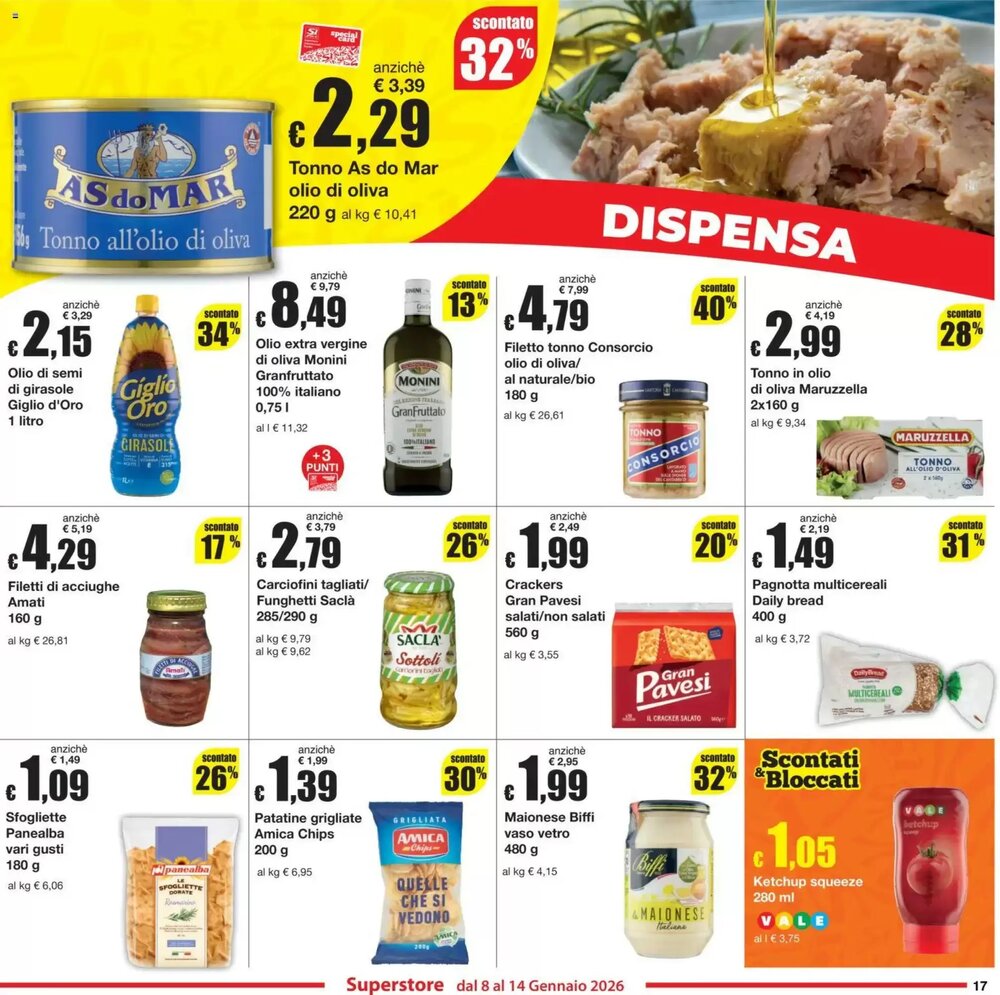 Volantino promozionale Sì con te  valide dal 08/01/2026 - Pagina 17.