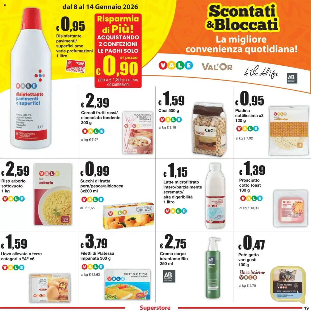 Volantino promozionale Sì con te  valide dal 08/01/2026 - Pagina 19.