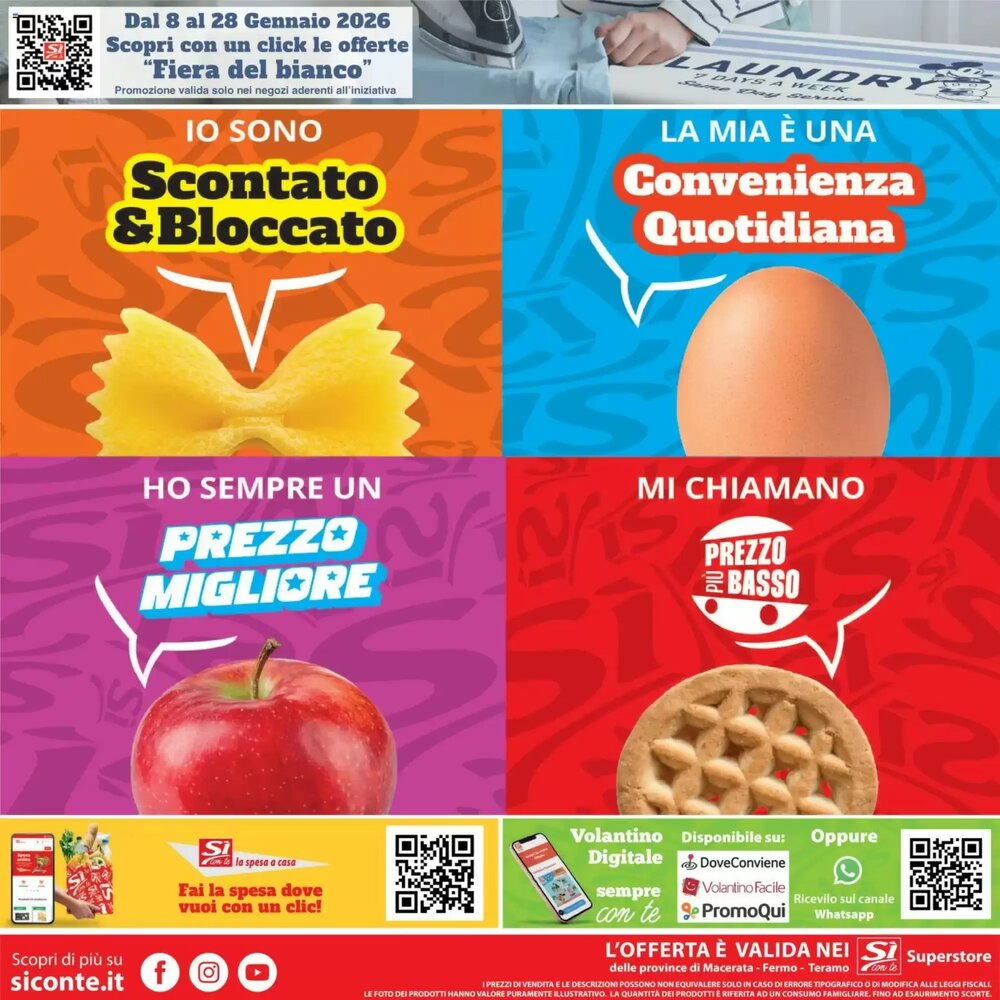 Volantino promozionale Sì con te  valide dal 08/01/2026 - Pagina 24.