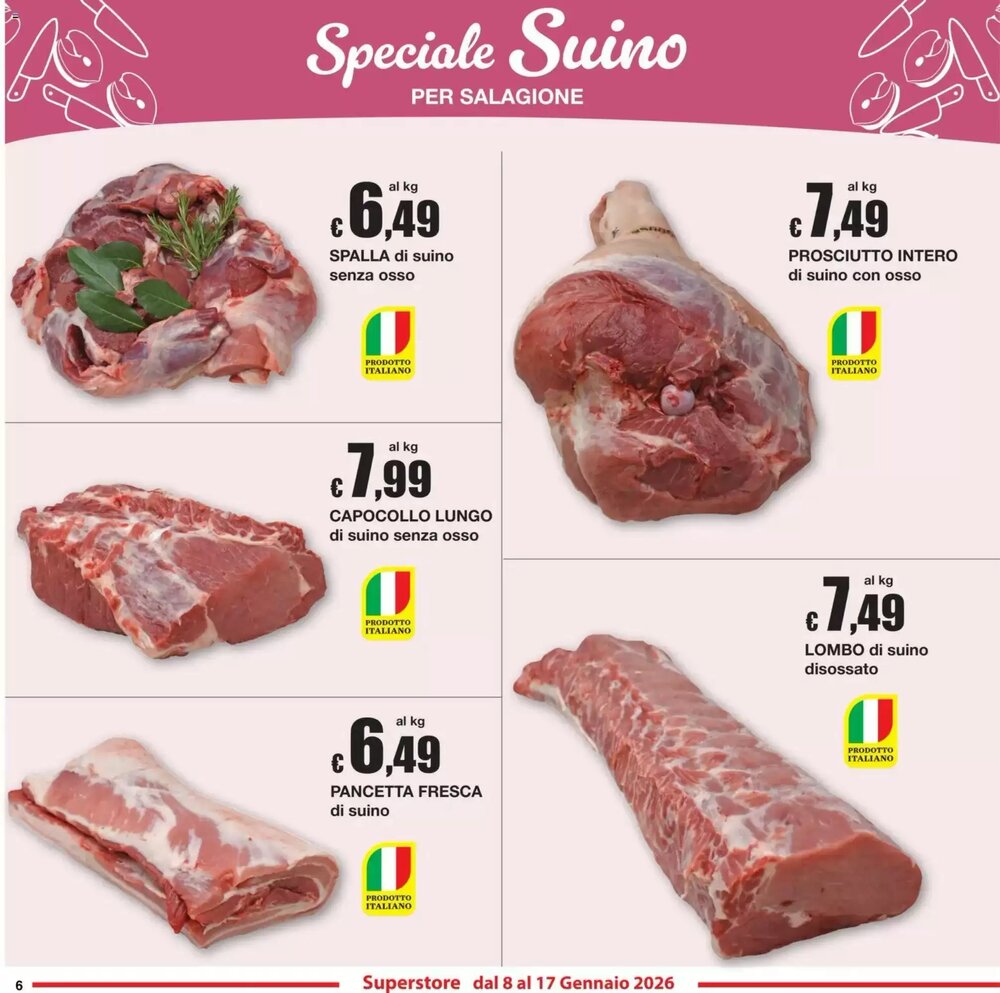 Volantino promozionale Sì con te  valide dal 08/01/2026 - Pagina 6.