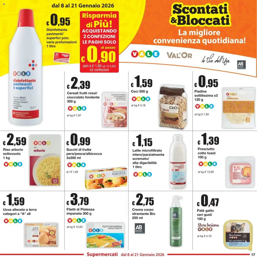 Volantino promozionale Sì con te  valide dal 08/01/2026 - Pagina 17.