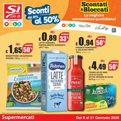 Volantino promozionale Sì con te  valide dal 08/01/2026 - Pagina 1.