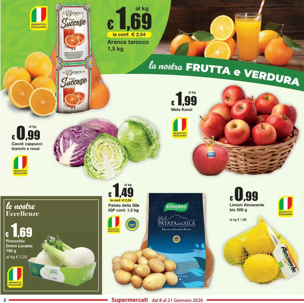Volantino promozionale Sì con te  valide dal 08/01/2026 - Pagina 2.