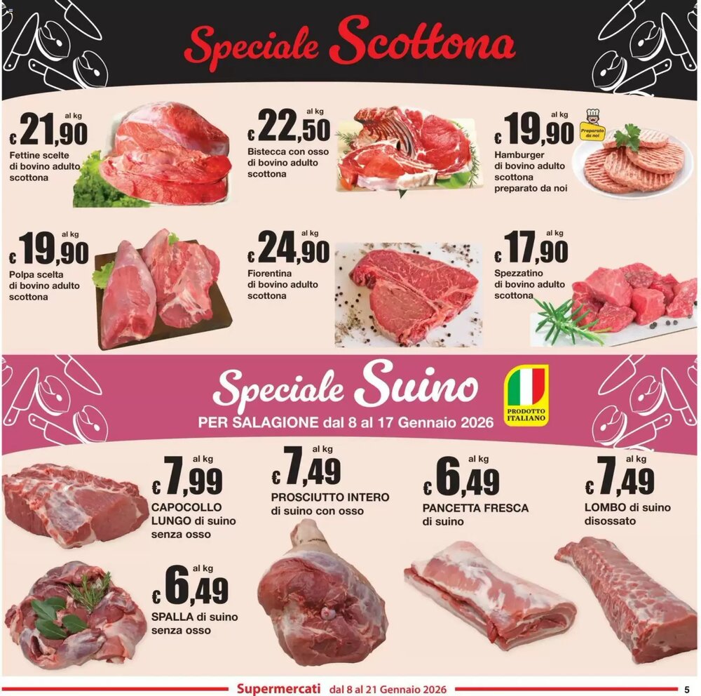 Volantino promozionale Sì con te  valide dal 08/01/2026 - Pagina 5.