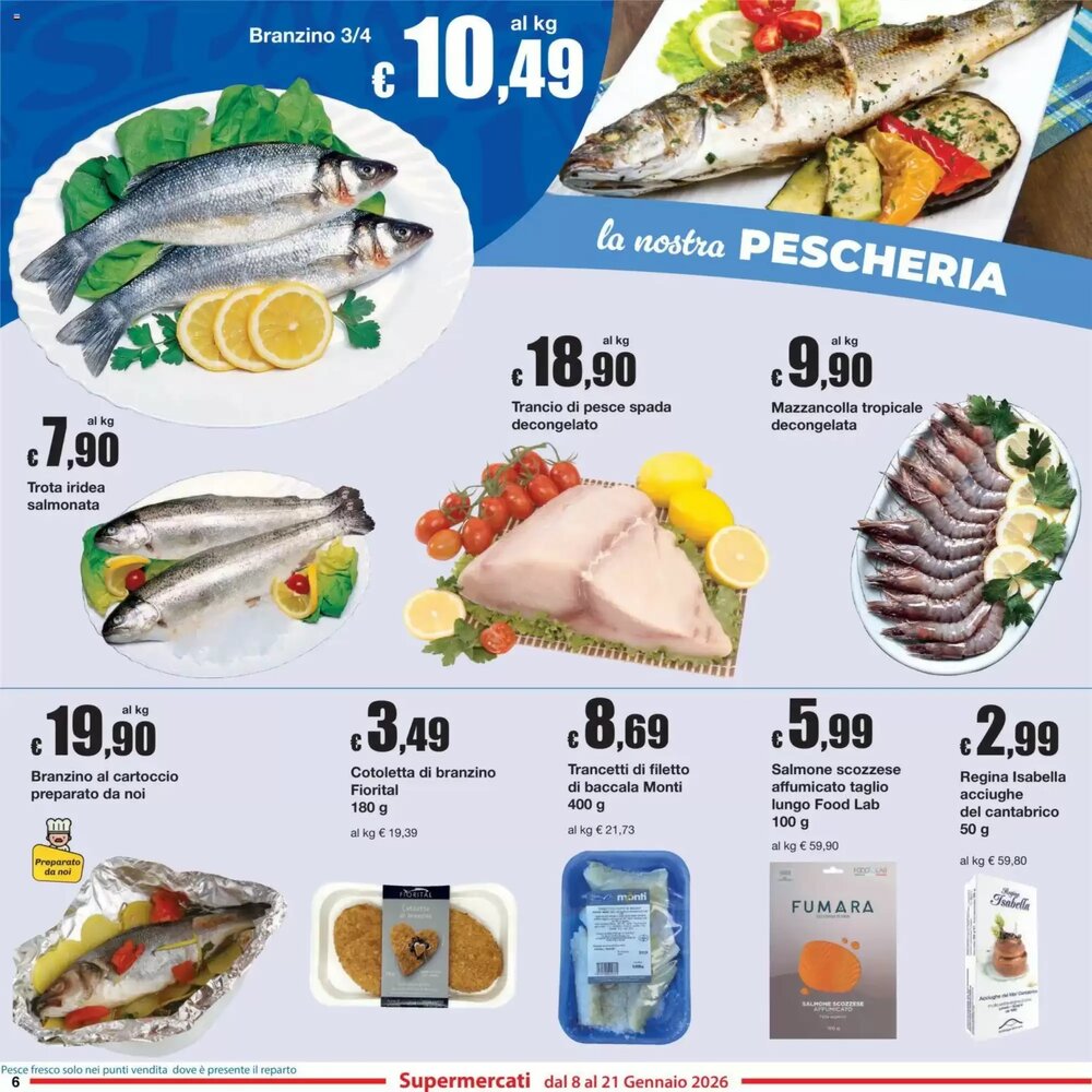 Volantino promozionale Sì con te  valide dal 08/01/2026 - Pagina 6.