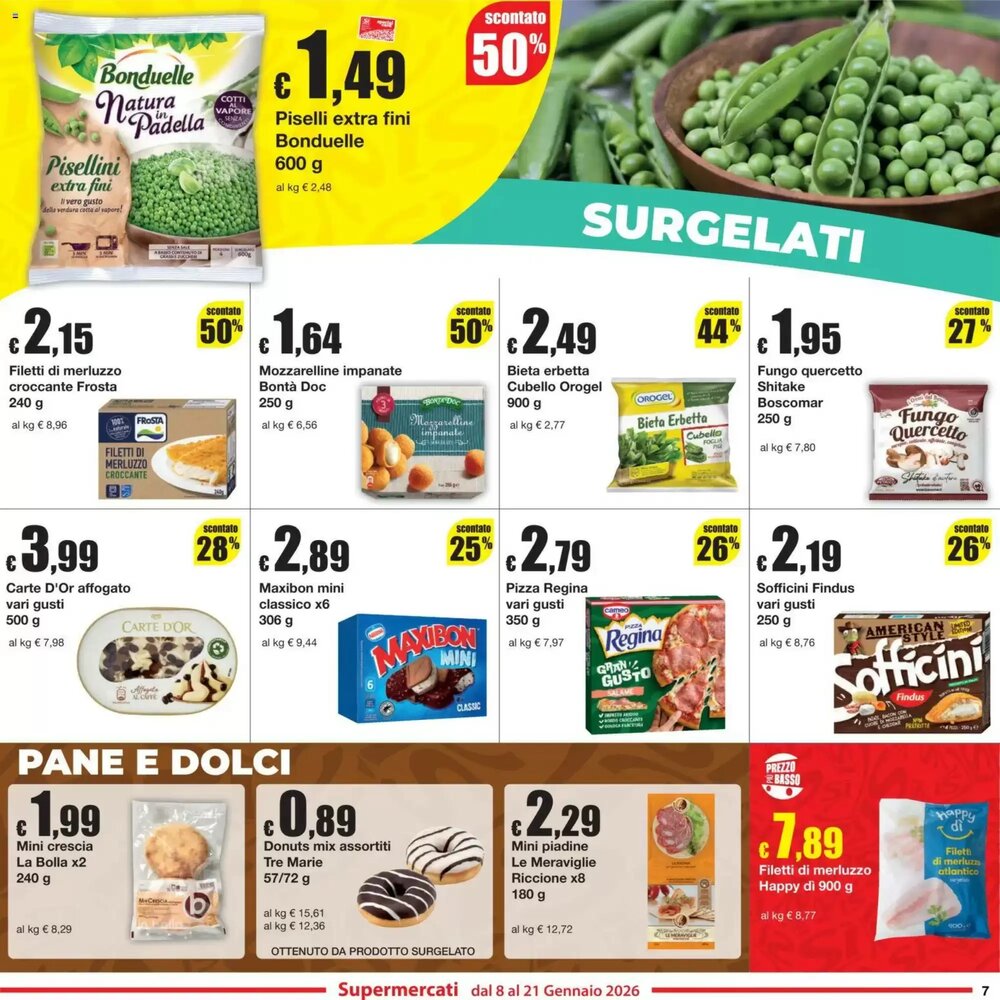 Volantino promozionale Sì con te  valide dal 08/01/2026 - Pagina 7.