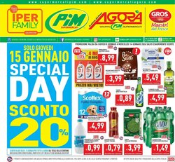 Volantino promozionale Pim Supermercati  valide dal 08/01/2026 - Pagina 1.