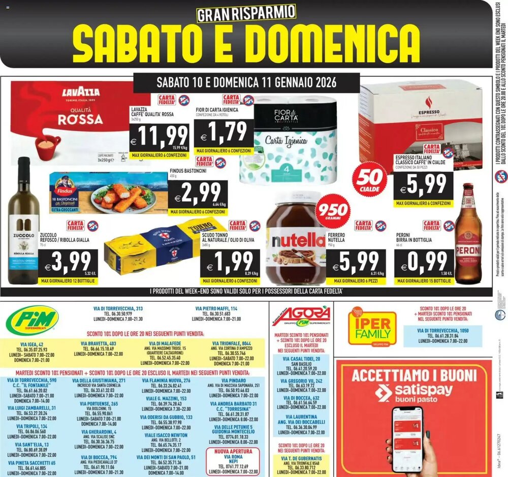 Volantino promozionale Pim Supermercati  valide dal 08/01/2026 - Pagina 24.