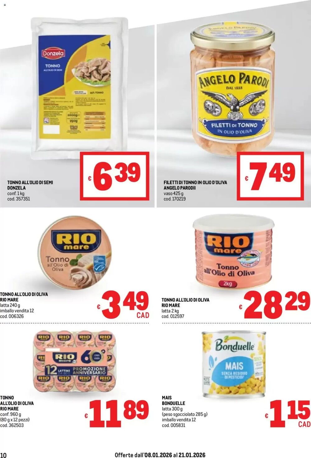 Volantino promozionale Metro  valide dal 08/01/2026 - Pagina 11.