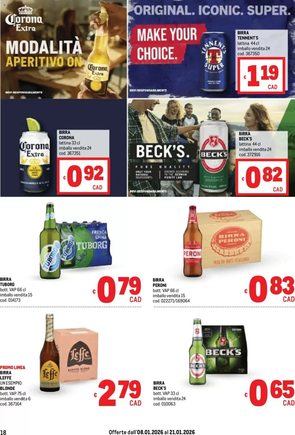 Volantino promozionale Metro  valide dal 08/01/2026 - Pagina 19.