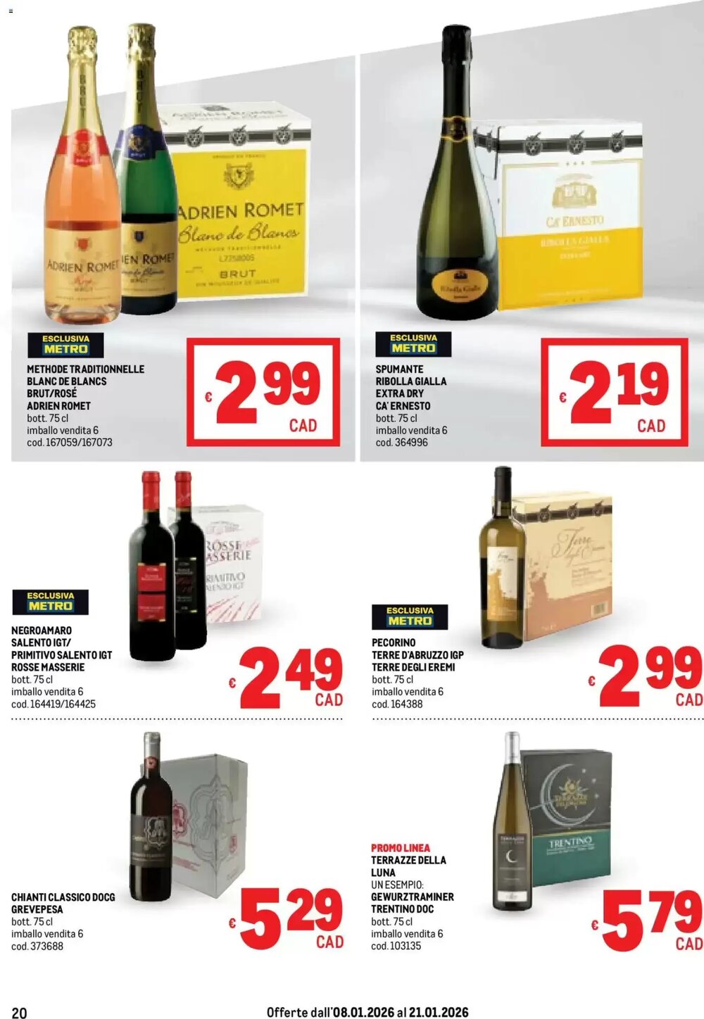 Volantino promozionale Metro  valide dal 08/01/2026 - Pagina 21.