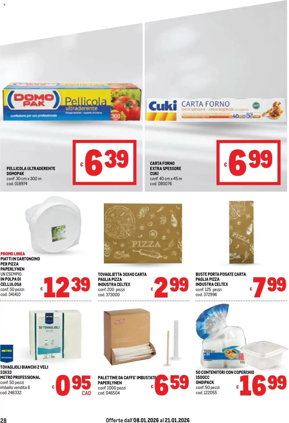 Volantino promozionale Metro  valide dal 08/01/2026 - Pagina 29.