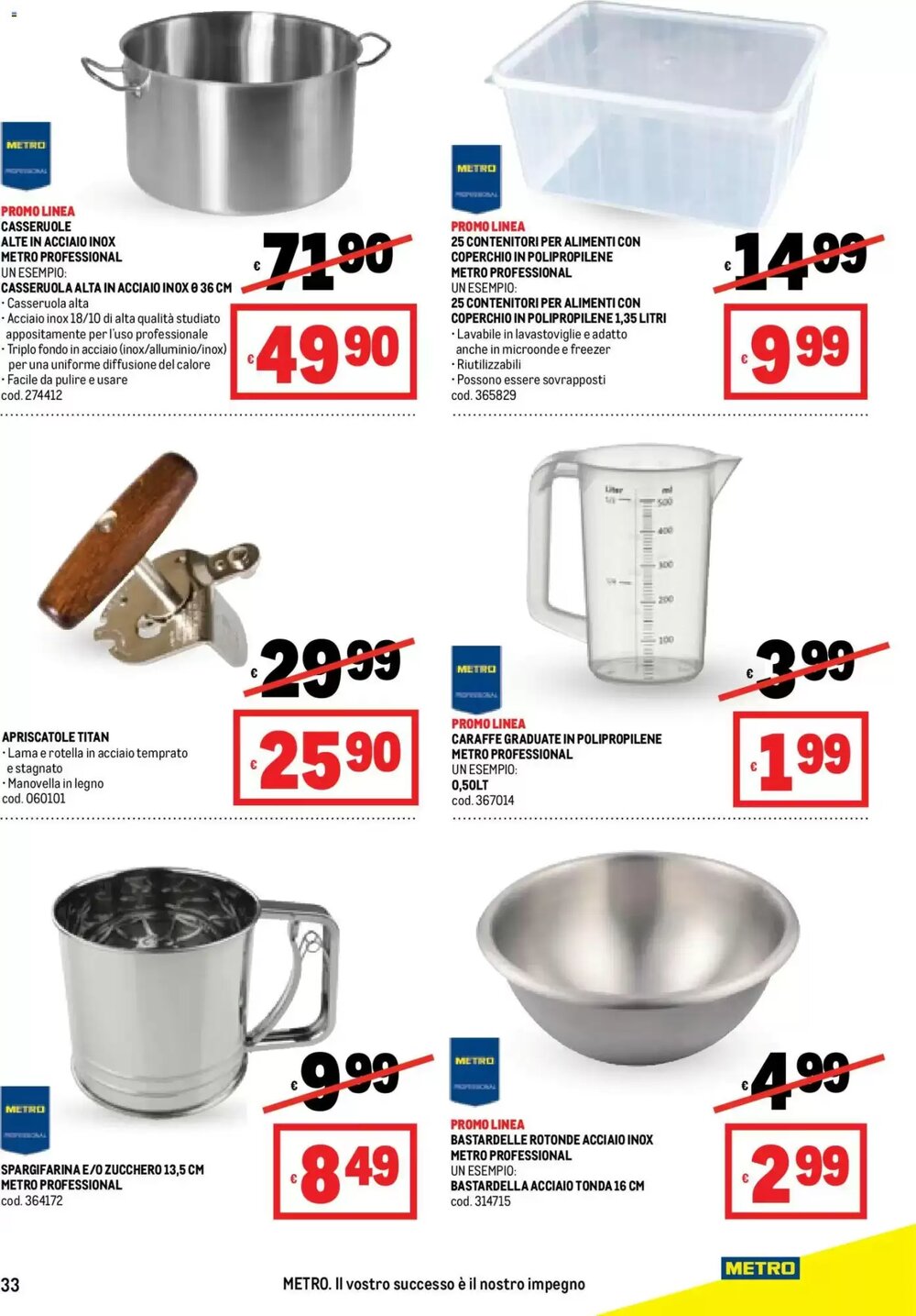 Volantino promozionale Metro  valide dal 08/01/2026 - Pagina 34.