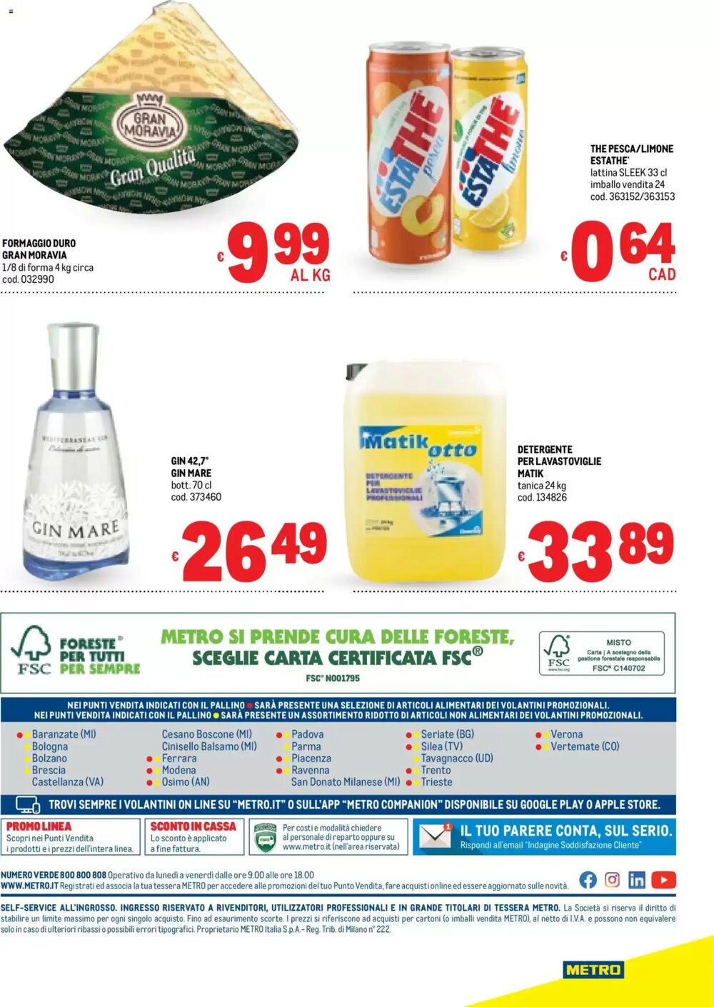 Volantino promozionale Metro  valide dal 08/01/2026 - Pagina 43.