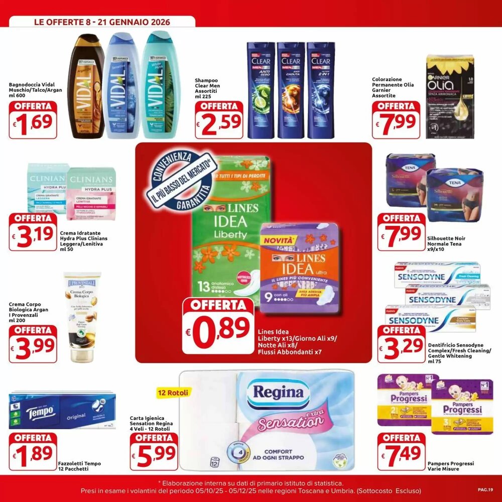 Volantino promozionale Carrefour Market  valide dal 08/01/2026 - Pagina 19.