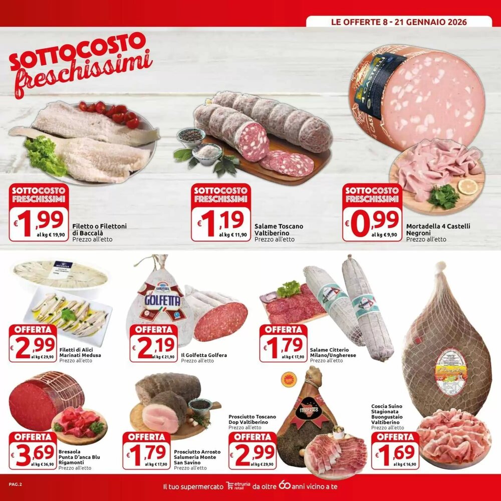 Volantino promozionale Carrefour Market  valide dal 08/01/2026 - Pagina 2.